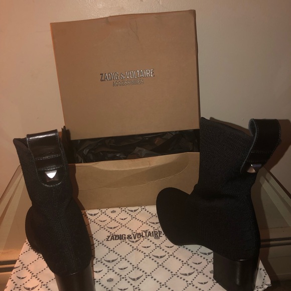 Zadig & Voltaire Lena stretch boots - Picture 3 of 4